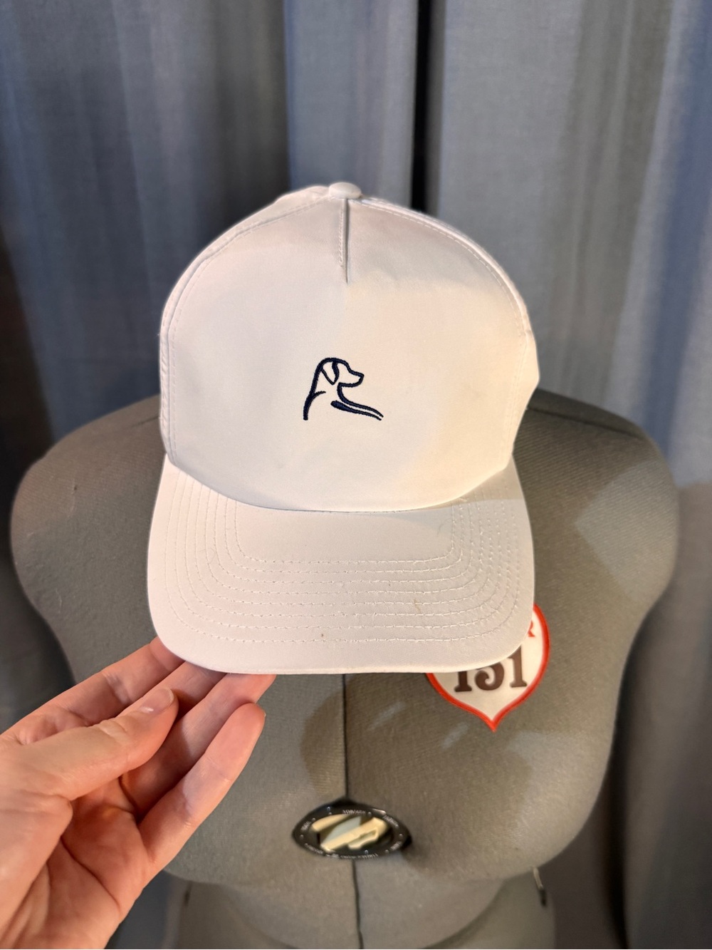 Rhoback White Baseball Hat